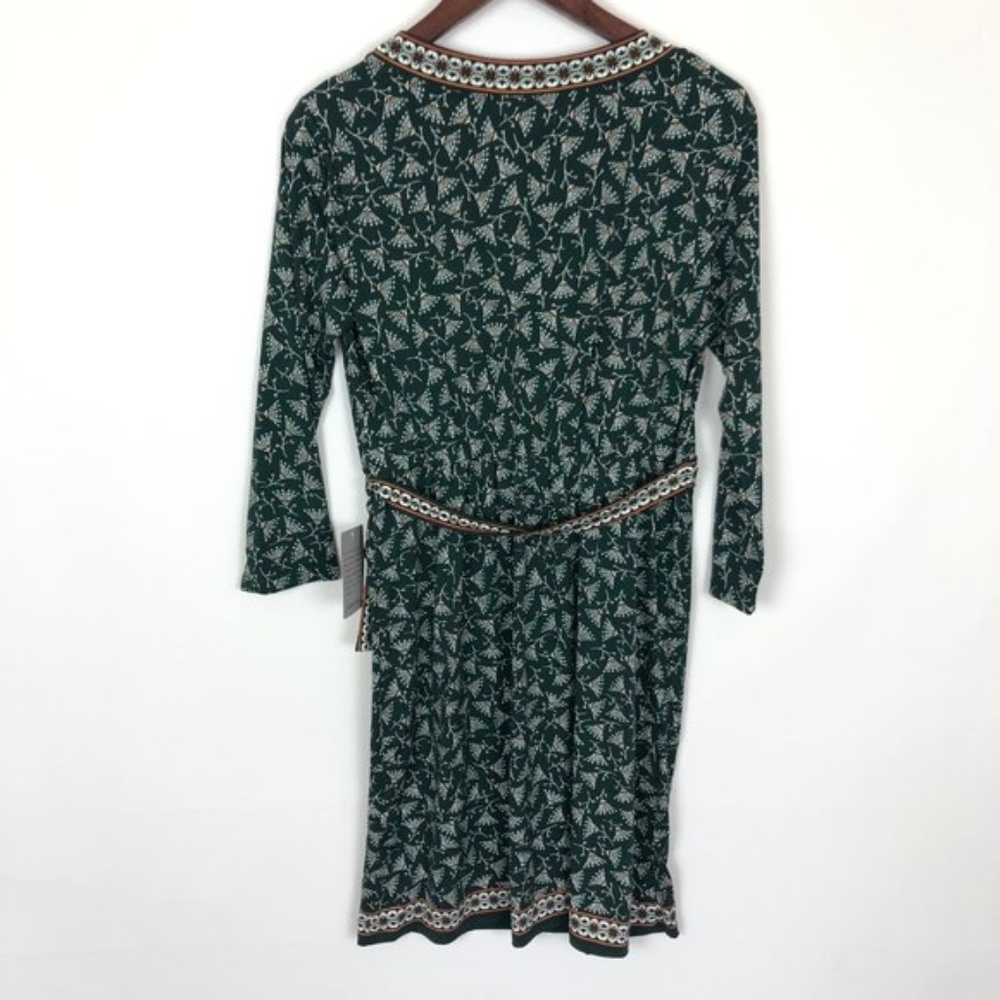NWT Max Studio Printed 3/4 Sleeve Jersey Dress M - Picture 4 of 7